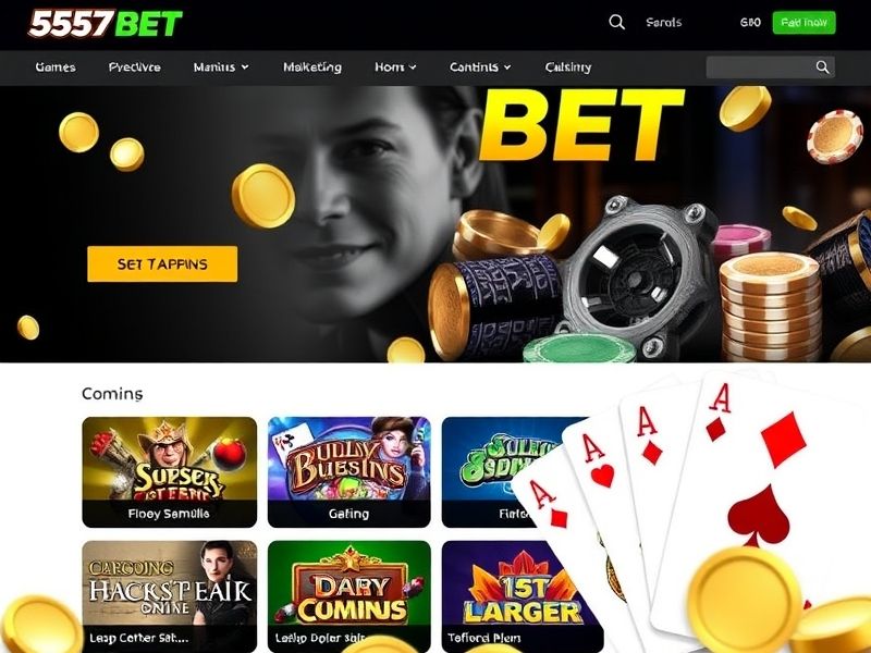 Welcome to 5557bet.com - your ultimate destination for premier online gambling games, including slots, poker, and live dealer experiences. Enjoy secure, real-money betting and exclusive promotions.